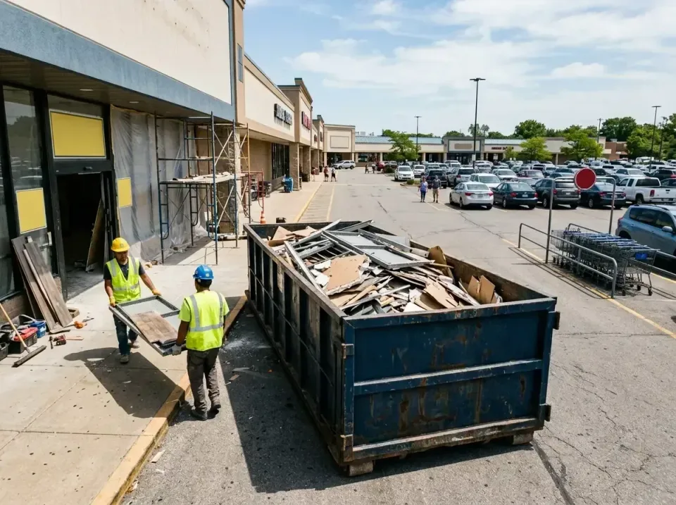 retail-store-renovation-debris-003 — frequently asked questions, Roll-off Dumpster Rentals in Lansdale, PA